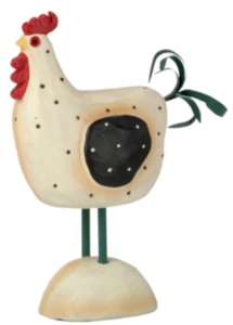 Evergreen® Rooster figure Display
