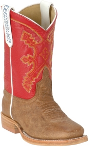 Anderson Bean®Antique Distressed Bone Flame Red Tops