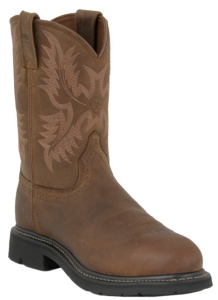 Ariat® Men's  Dusted Brown Sierra Steel Toe Western Work Boot