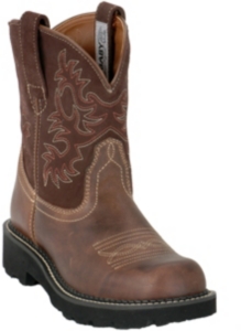 Ariat® Ladies Brown Rebel/Brownie Fatbaby Boots