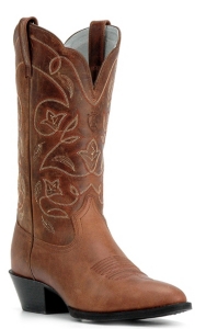 Ariat Ladies Russet Heritage R-Toe Western Boots