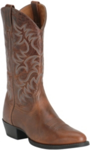 Ariat ® Men's Rich Brown Heritage R-Toe Western Boots