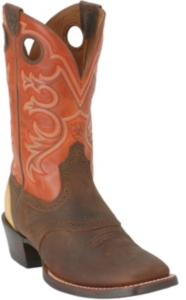 Ariat® Crossfire™ Men's Aged Bark & Brick Square Toe Western  Boots