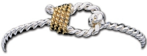Montana Silversmith Silver Rope Knot Bracelet