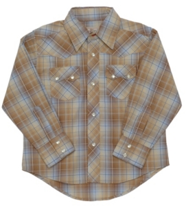 Wrangler Boys Snap Western Shirt BV1194M