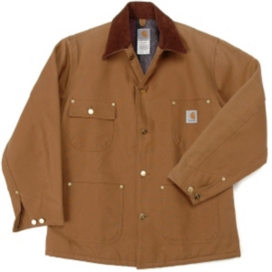 Carhartt� Brown Duck Blanket Lined Chore Coat
