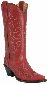 Corral®Ladies Desert Red Stitched Western Boots