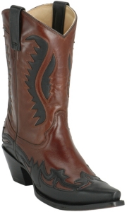 Corral ® Ladies Chocolate Brown & Black Sierra Western Boots