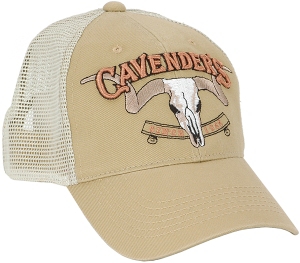 Cavenders® Gold with Tan Mesh Trucker Cap
