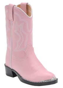 Durango® Childrens Silver Tip Western Boots - Pink