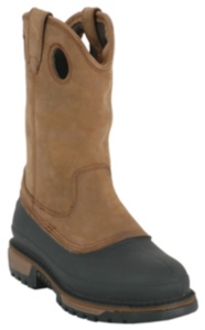 Georgia Boot® Men's 11" Brown Distressed w/ Rubber Foot Barn Work Boot