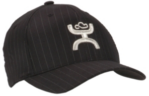 HOOey® Flash Black Pinstripe and Silver Cap