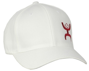 HOOey® Classic White and Maroon Cap
