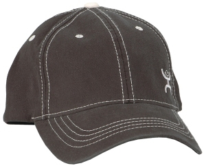 HOOey® Legend Black with Grey Stitching Cap