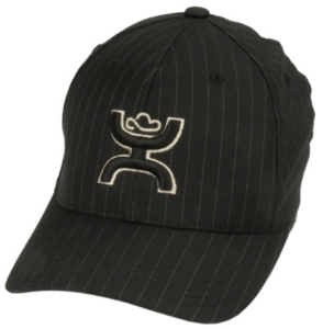 HOOey® Hammer Black Pinstripe and Silver Cap