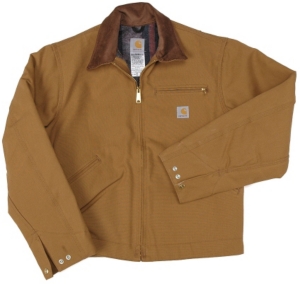 Carhartt� Brown Duck Blanket Lined Detroit Jacket