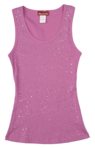 Panhandle Slim® Ladies Hot Pink Studded Tank