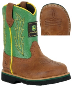 John Deere� Johnny Popper� Series - Green Infant Boots