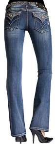 Miss Me® Crystal Studs & Stones Boot Cut Jean