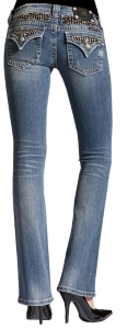 Miss Me® Biker Couture Boot Cut Jean