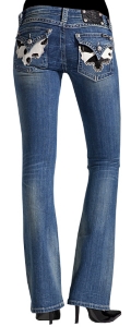 Miss Me® California Cowhide Boot Cut Jeans
