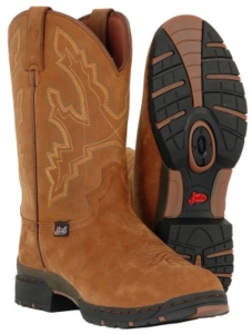 Justin® 3.1™ Mens Coffee Waterproof Slip-On Workboot