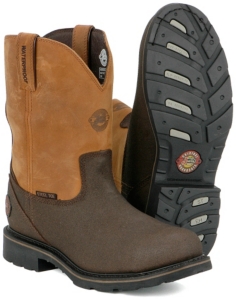 Justin®Men's Brown Work Tec Tuff® Steel Toe Boots