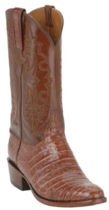 Lucchese® Classics™ Men's Cigar Caiman Belly Exotic Western Boot