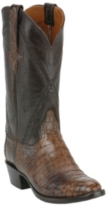 Lucchese® Classics™ Men's Timber Belize Crocodile Belly Exotic Western Boot