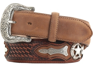 Justin's® "Odessa Star" Western Belt LGC10765