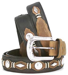 Justin's® "Stockyard Rawhide" Western Belt