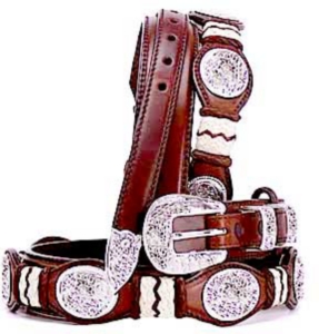 Tony Lama® Brown Autry Ranger Belt