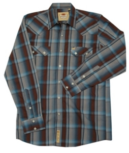 Larry Mahan Mens L/S Western Snap Shirt LM020285