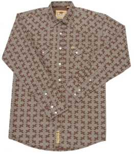 Larry Mahan Mens L/S Western Snap Shirt LM070065