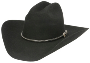 Master Hatters® 3X Tioga Black Felt Cowboy Hat