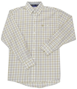 George Strait by Wrangler L/S Mens Plaid Shirt MGS027M