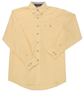 George Strait by Wrangler L/S Mens Gingham Shirt MGS041M