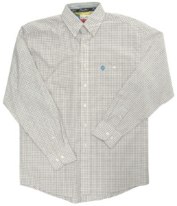 George Strait by Wrangler L/S Mens Plaid Shirt MGS091M
