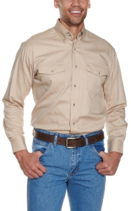 Wrangler® Painted Desert L/S Western Shirt Tan MP3482T2