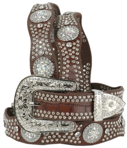 Nocona® Ladies Rhinestone Western Belt N3416202