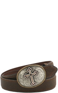 Nocona® Ladies Floral Cross Buckle     N3444202