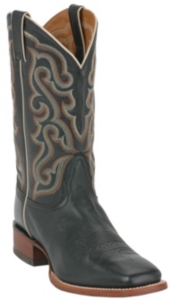 Nocona® Men's Black Calf Double Welt Square Toe Western Boot