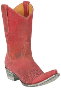 Old Gringo® Ladies Red Leopardito Sniptoe Western Boots