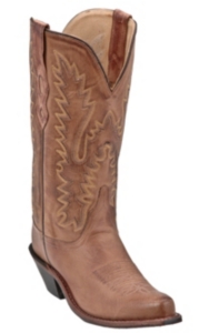 Old West Jama® Ladies Classic Tan Handcrafted Western Boots