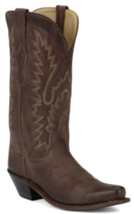 Old West� Ladies Classic Chocolate Mad Dog Snip Toe Western Boot