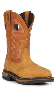 Rocky Boots® Men's Branson Distress & Copper Stockman Boots