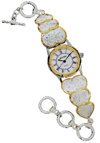 Montana Silversmiths® Ladies' Silver Heart Concho Watch