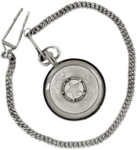 Montana Silversmiths® Pocket Watch w/Star Concho