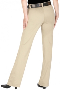 Wrangler® Aura™ Instantly Slimming Khaki Stretch Casual Pants