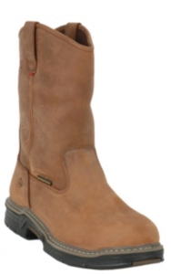 Wolverine® Men's Distressed Brown MultiShox Contour Welt Steel Toe Boot